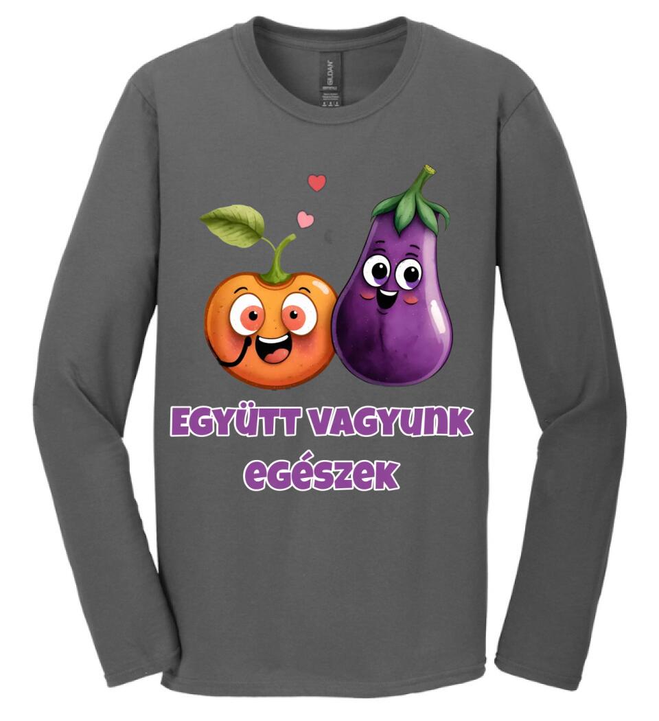 együtt vagyunk egészek barack padlizsán XD