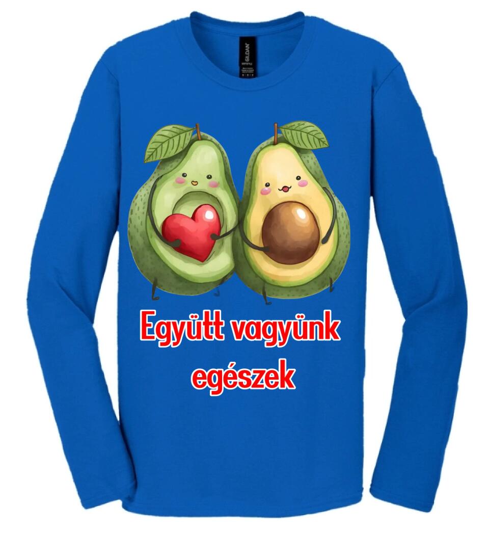 együtt vagyunk egészek  avokádó