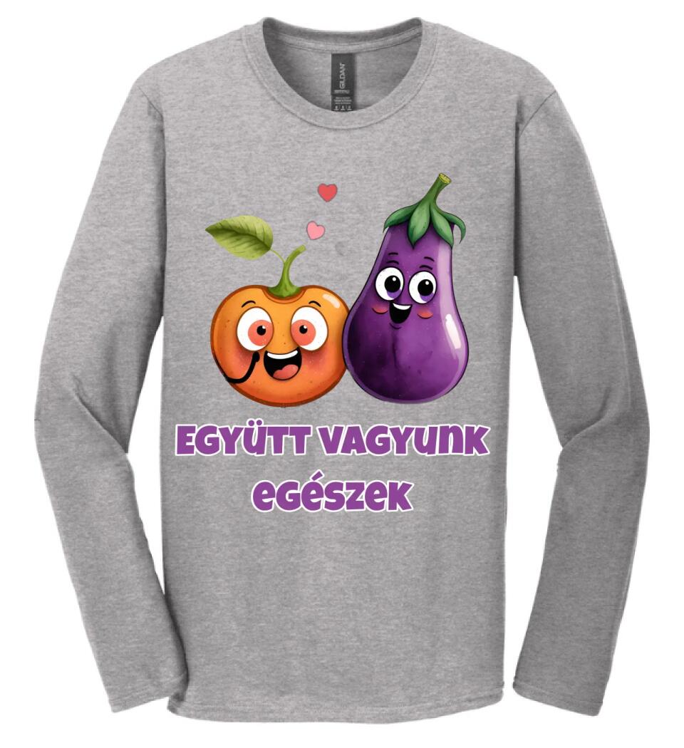 együtt vagyunk egészek barack padlizsán XD