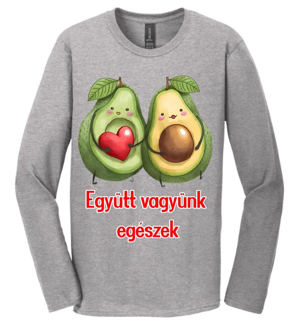 együtt vagyunk egészek  avokádó