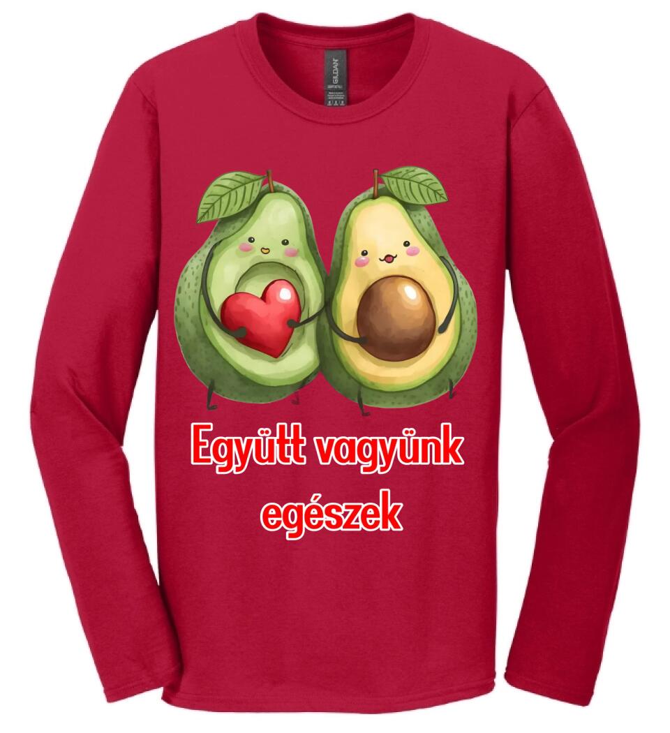 együtt vagyunk egészek  avokádó