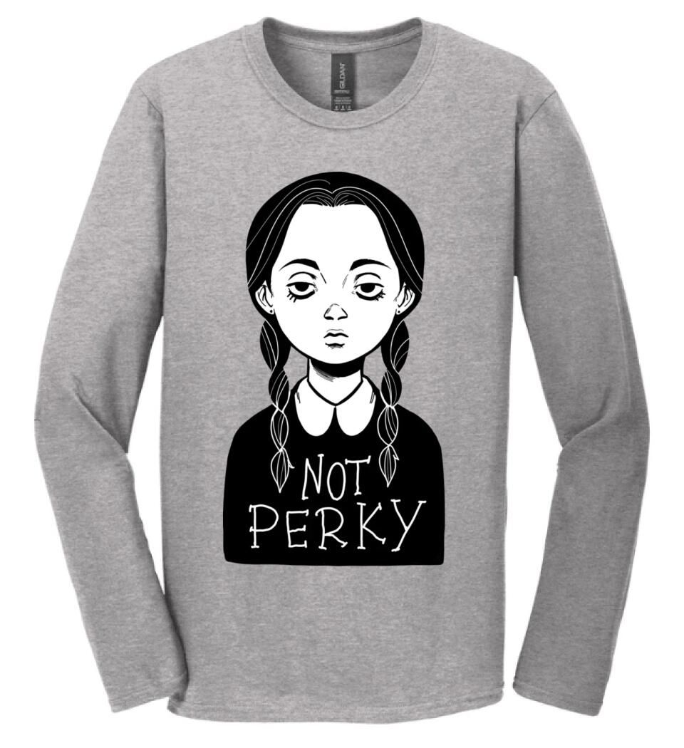 Wednesday  not perky