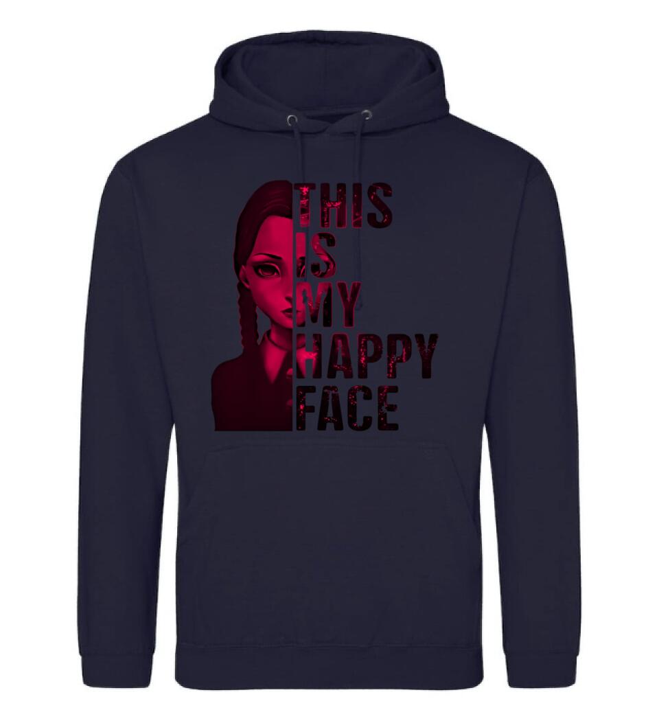 Wednesday this is my happy face