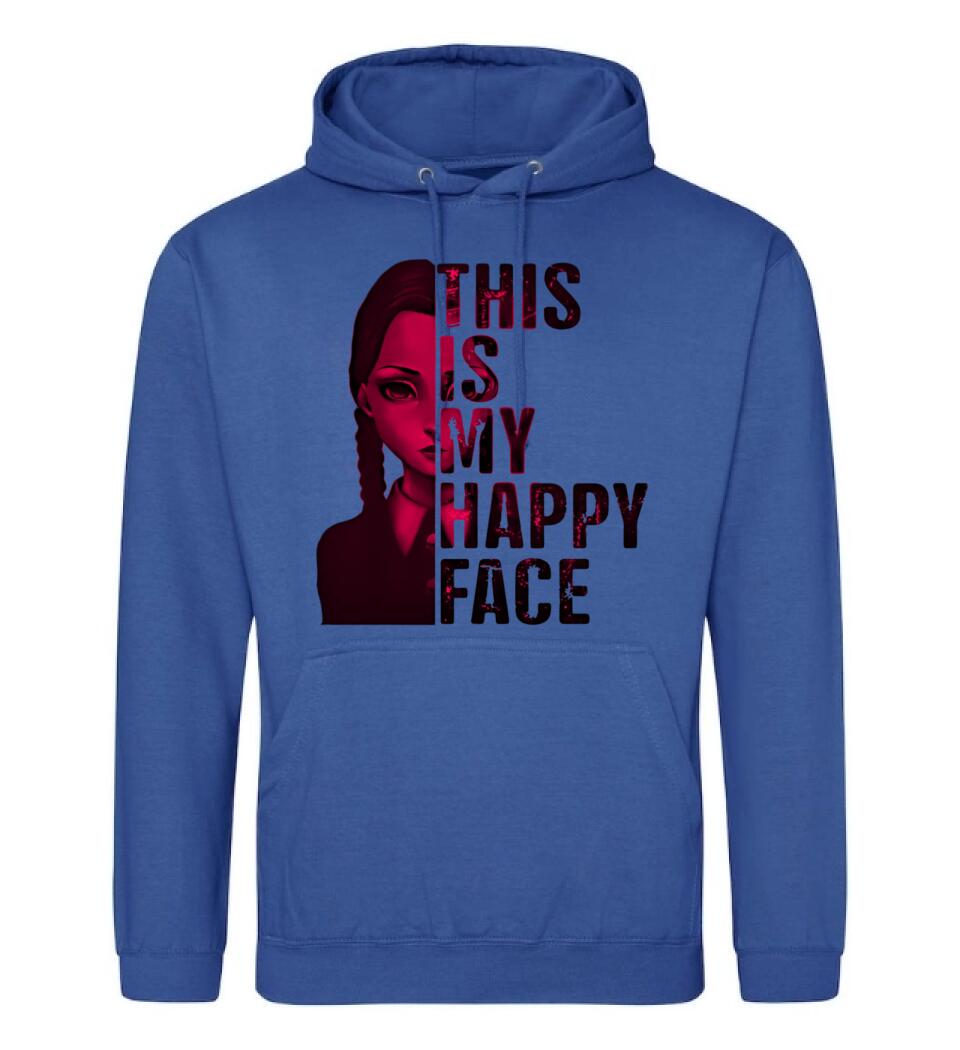 Wednesday this is my happy face