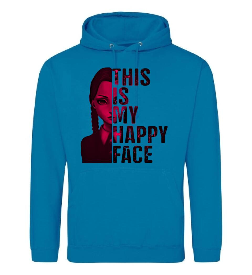 Wednesday this is my happy face