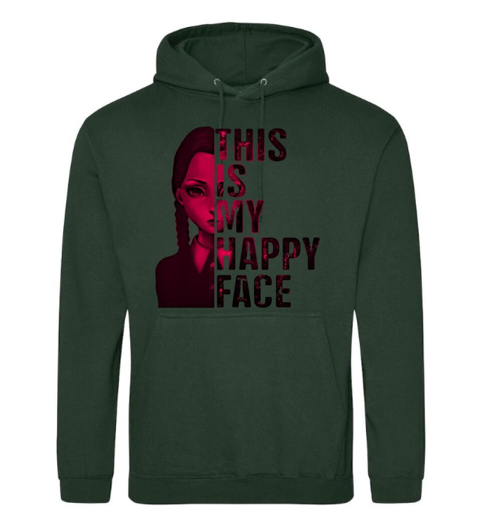 Wednesday this is my happy face