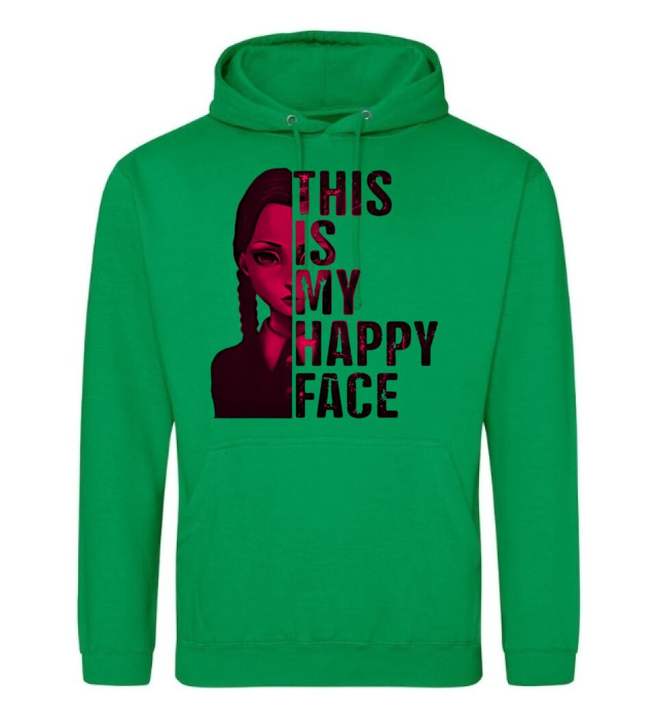 Wednesday this is my happy face