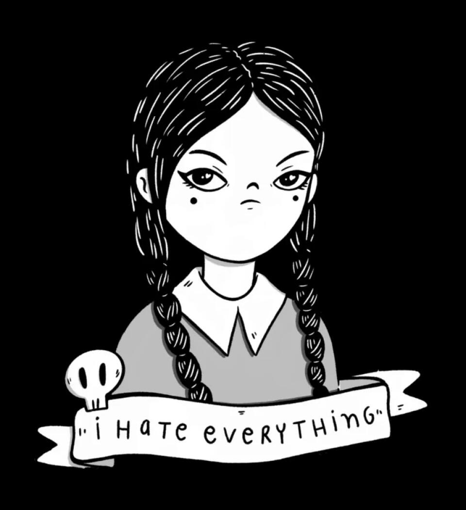 Wednesday i hate everything