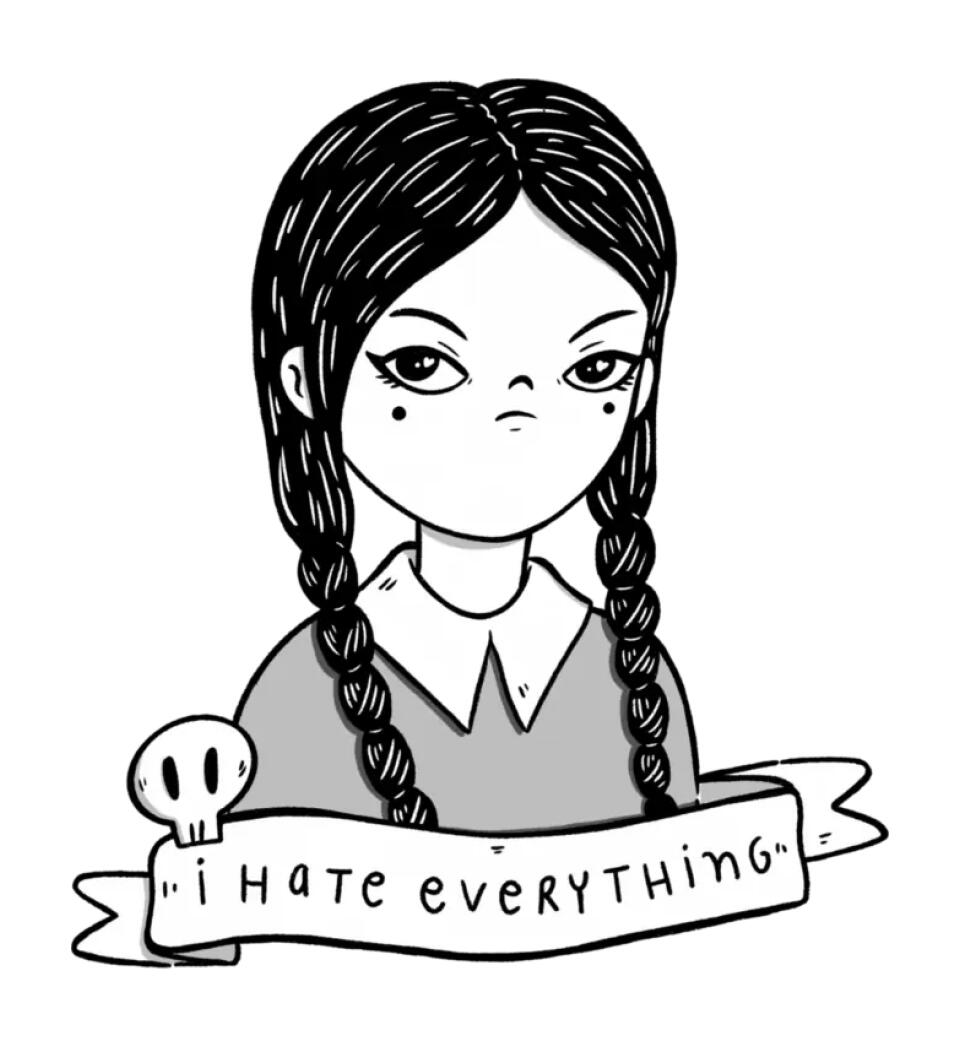 Wednesday i hate everything