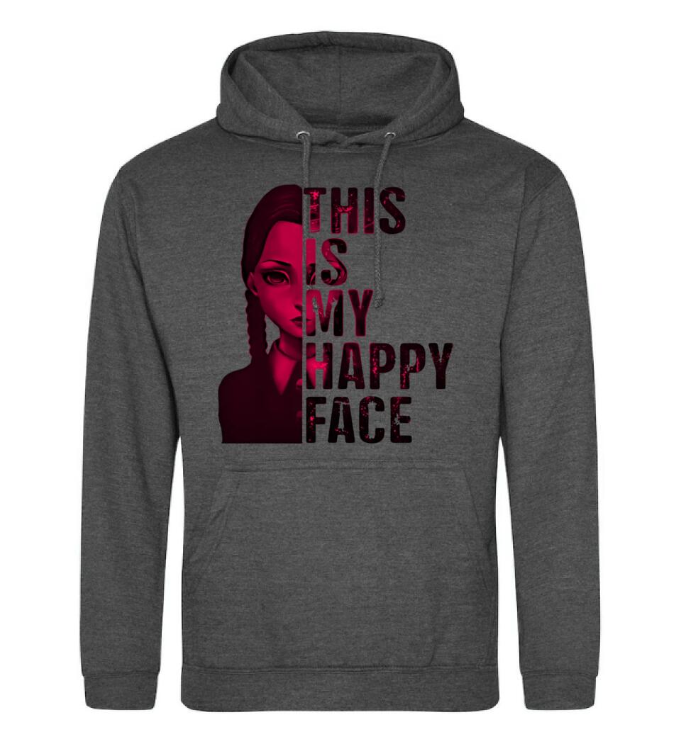 Wednesday this is my happy face