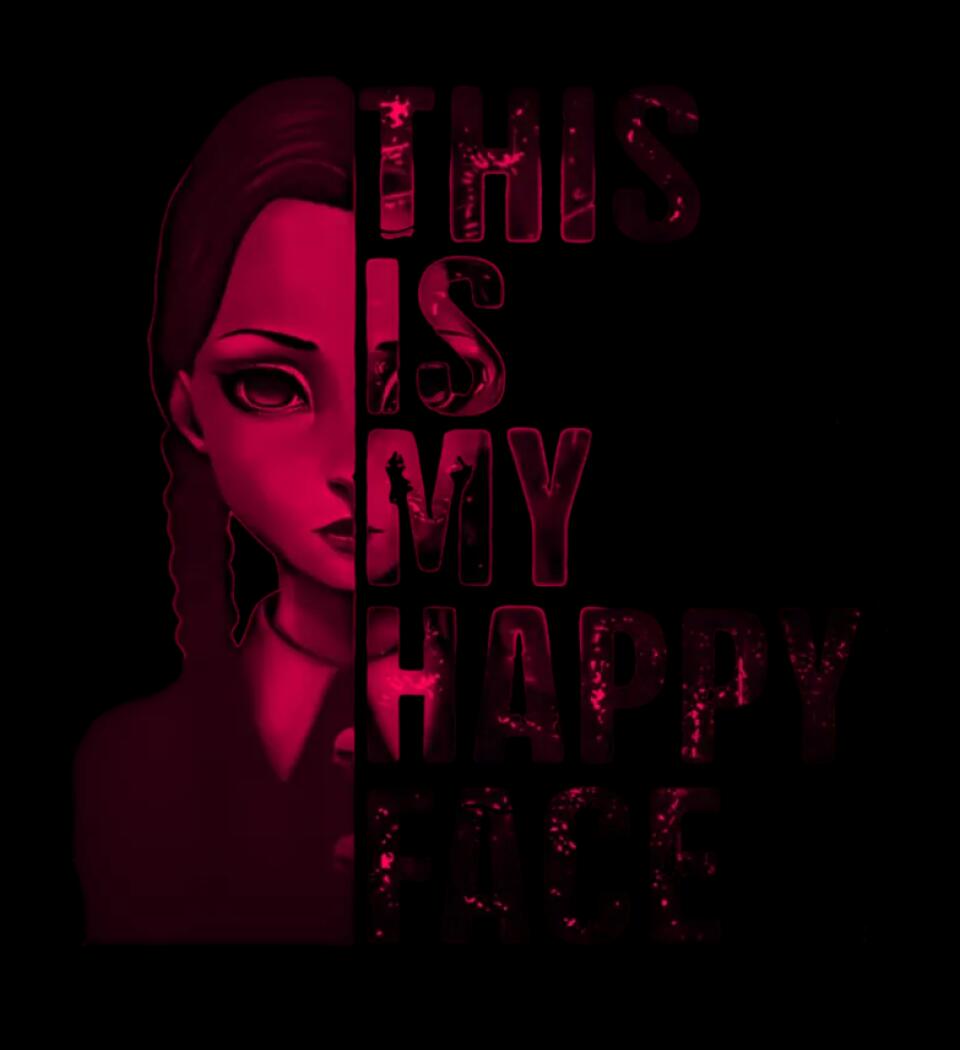 Wednesday this is my happy face