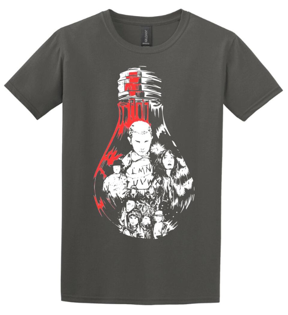 stranger  in lightbulb shape