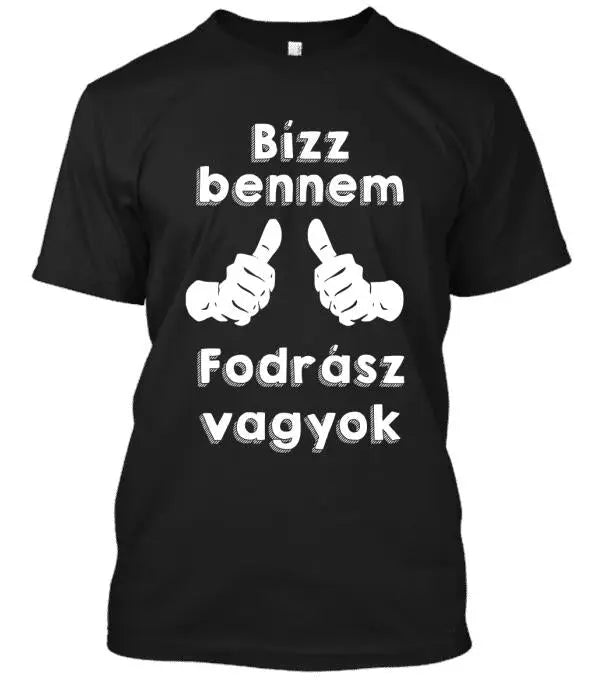 Bízz bennem fodrász vagyok TeeInBlue pòlò