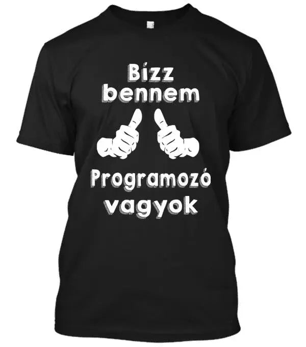 Bízz bennem programozó vagyok TeeInBlue pòlò