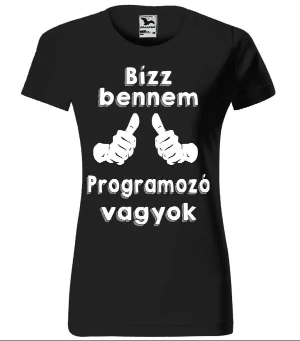 Bízz bennem programozó vagyok TeeInBlue pòlò